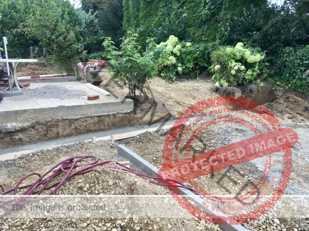 Gartenrenovierung 2019 Terrasse & Weisser Garten