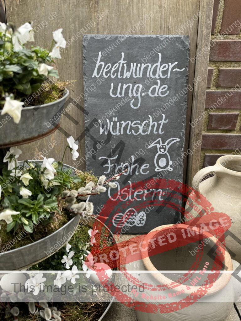 Frohe Ostern, Osterdekoration